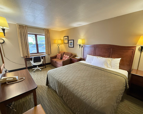 single and double beds in downtown Nappanee, IN